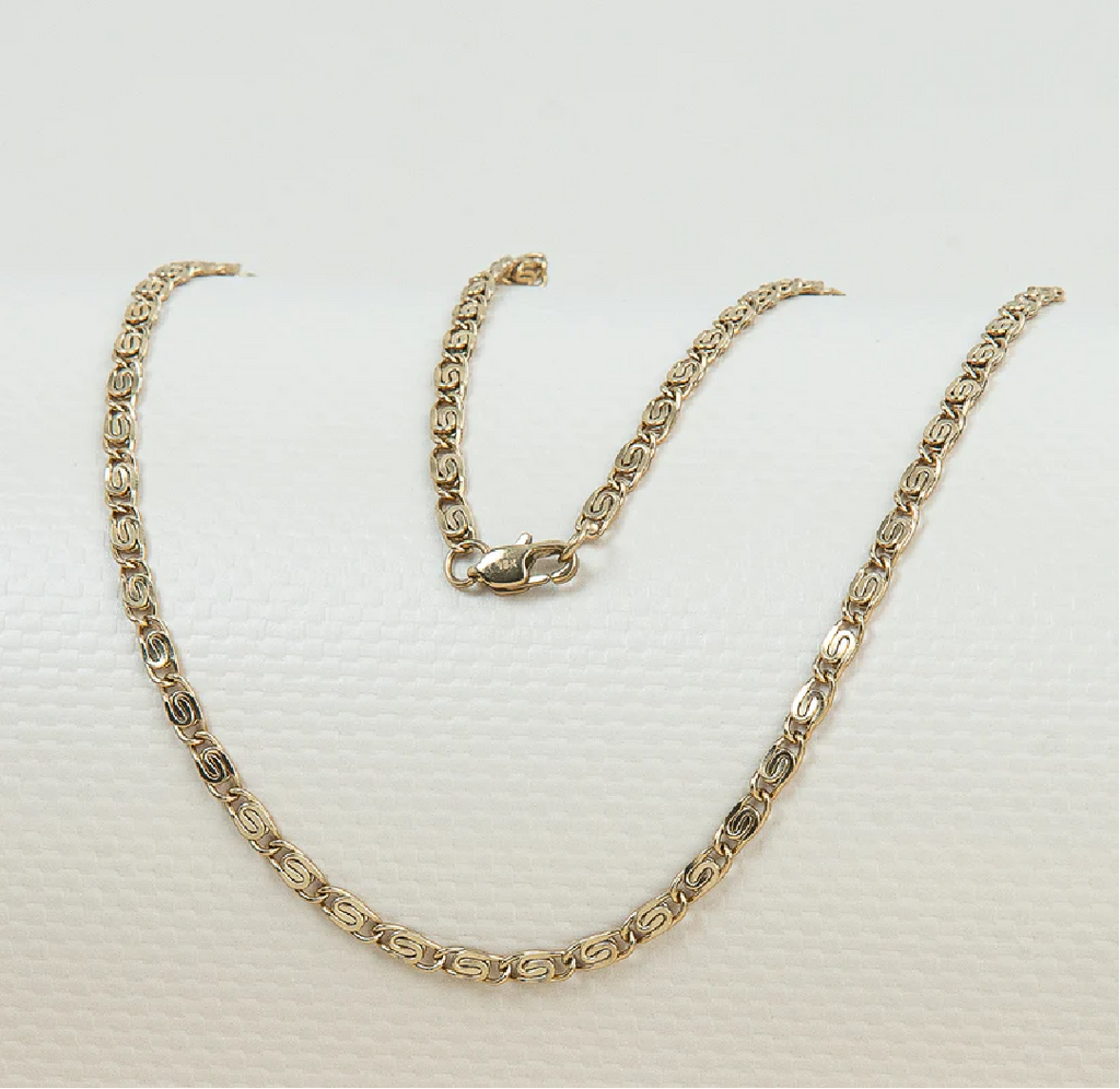 Cadena Clip en Oro Laminado 18k - Golden 18K