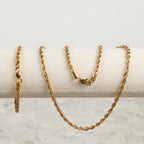 Cadena Lazo en Oro Laminado 18K - Golden 18K