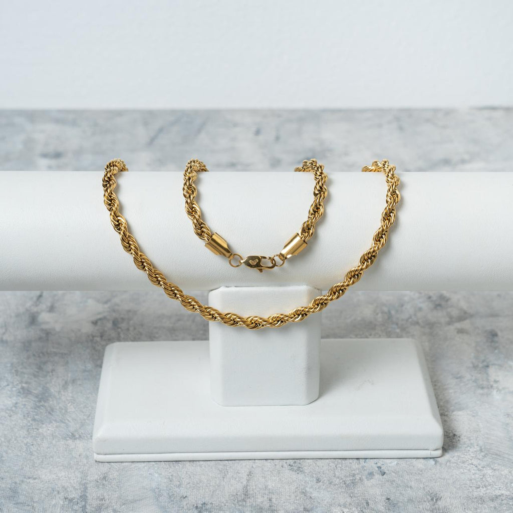 Cadena Lazo en Oro Laminado 18K - Golden 18K