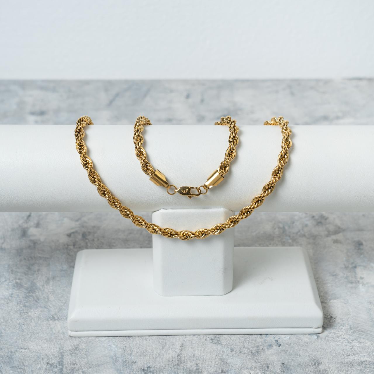 Cadena Lazo en Oro Laminado 18K - Golden 18K